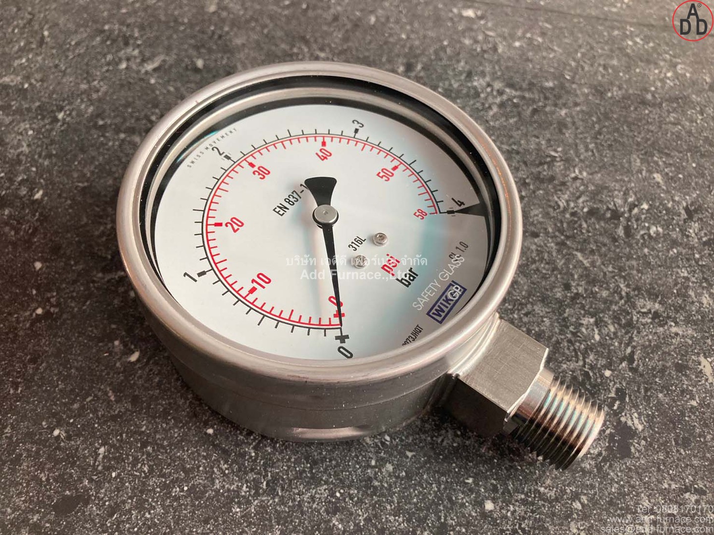 WIKA Pressure gauge 0-4bar(5)